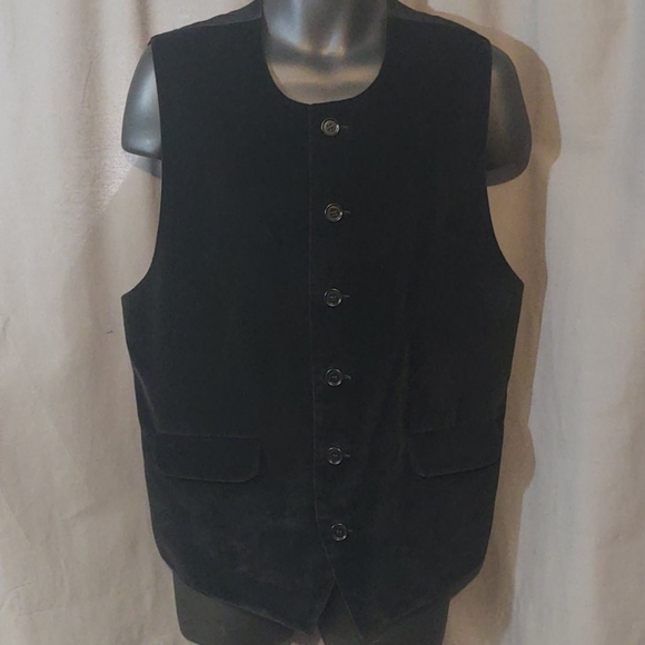 Katharine Hamnett London Men's Velvet Vest - Picture 6 of 16